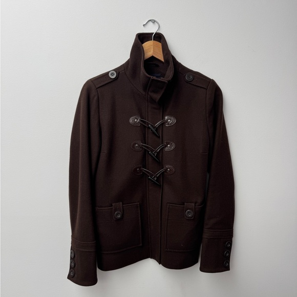 Brown Military Style Jacket - Picture 1 of 3